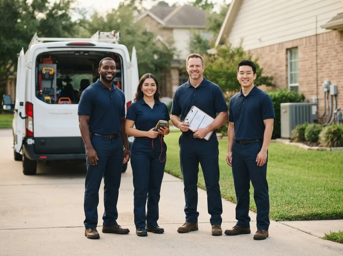 Certified HVAC technician near Mineola, TX